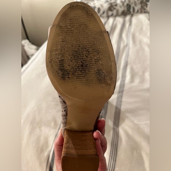 Carlos Santana Chunky Cut Out Heels - Picture 5 of 5